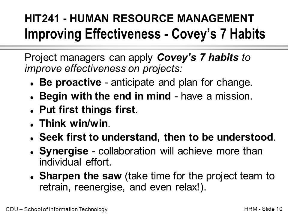 Strategies For Effective Human Resource Management